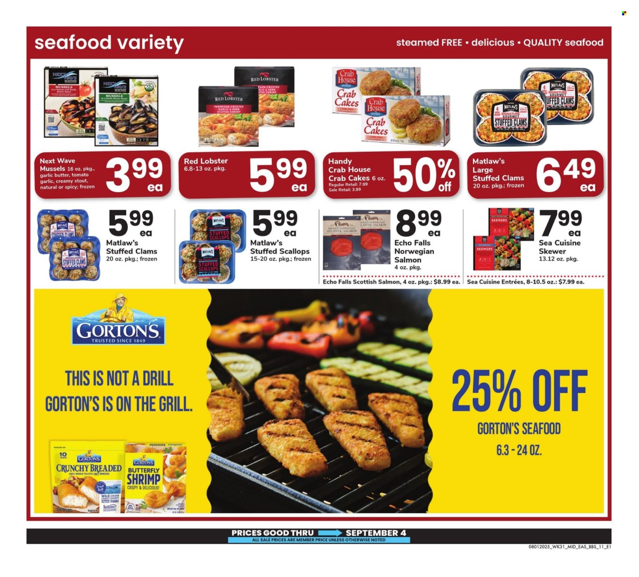 Safeway ad - 08/01/2025 - 09/04/2025. Page 11