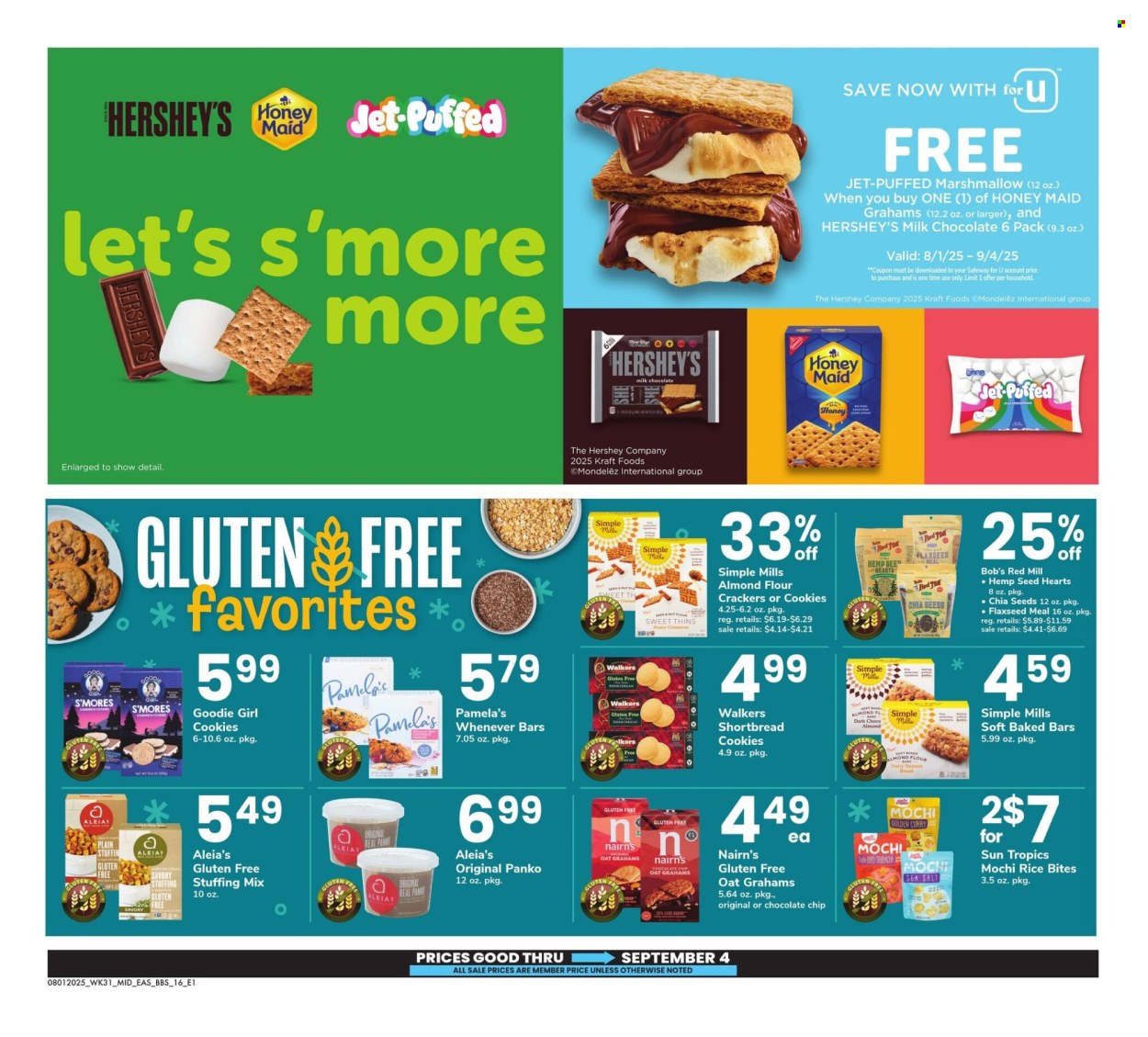 Safeway ad - 08/01/2025 - 09/04/2025. Page 16