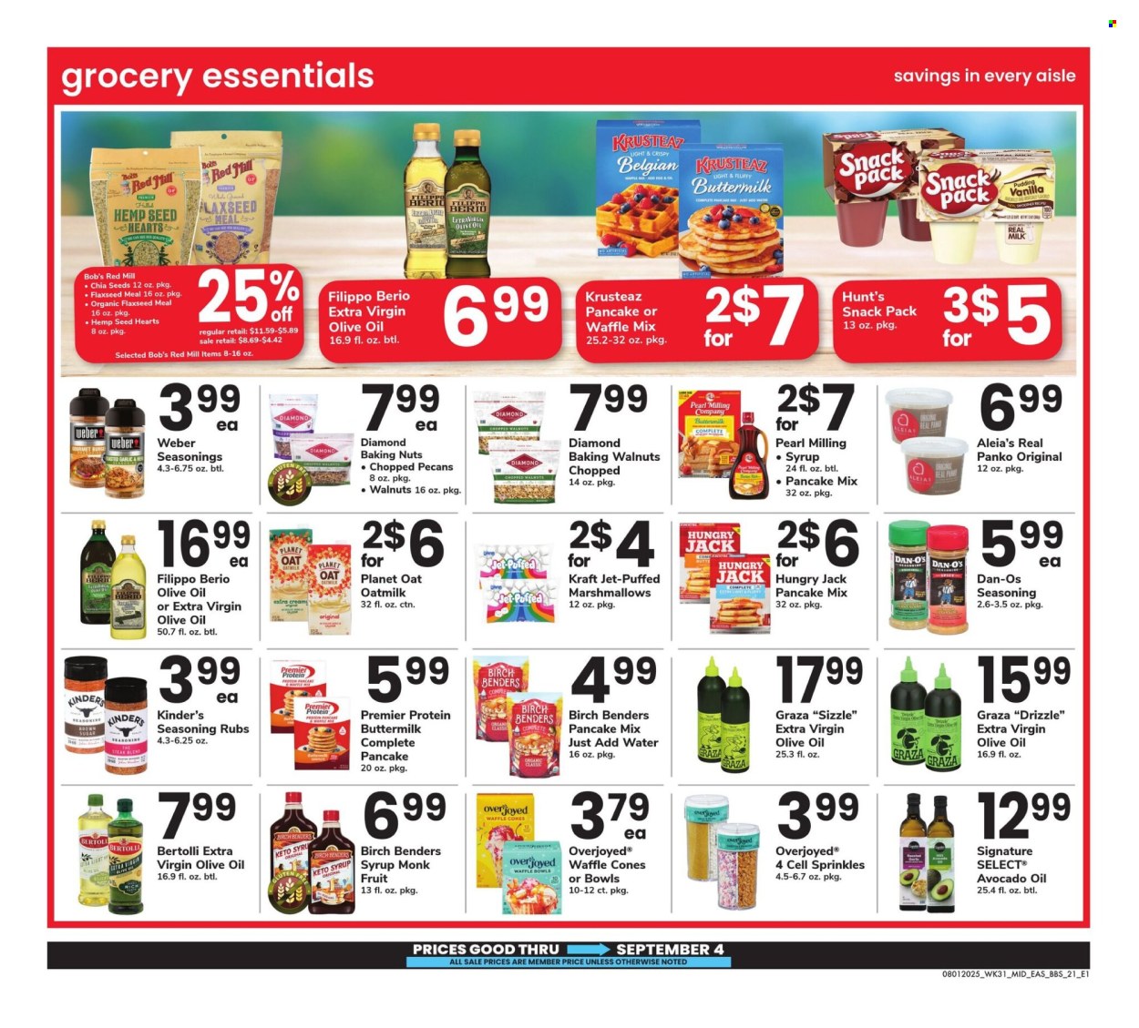 Safeway ad - 08/01/2025 - 09/04/2025. Page 21