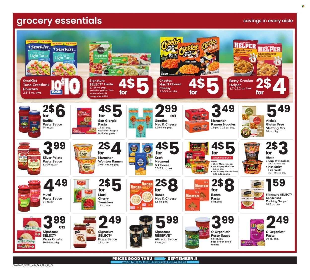 Safeway ad - 08/01/2025 - 09/04/2025. Page 22