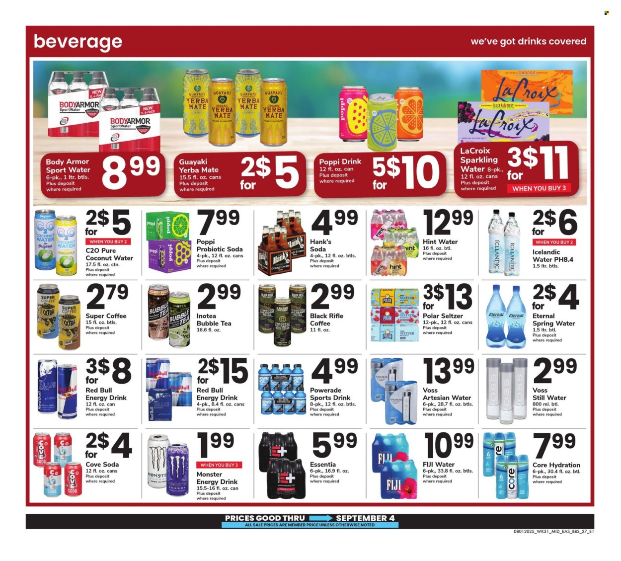 Safeway ad - 08/01/2025 - 09/04/2025. Page 27