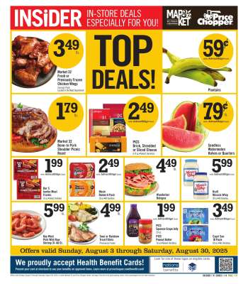 Price Chopper Flyer - 08/03/2025 - 08/30/2025.