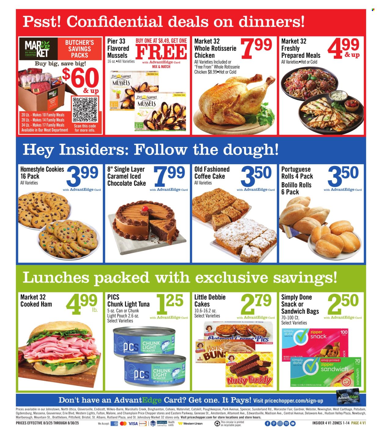 Price Chopper ad - 08/03/2025 - 08/30/2025. Page 4