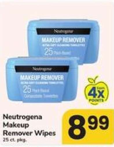 Neutrogena Makeup Remover Wipes