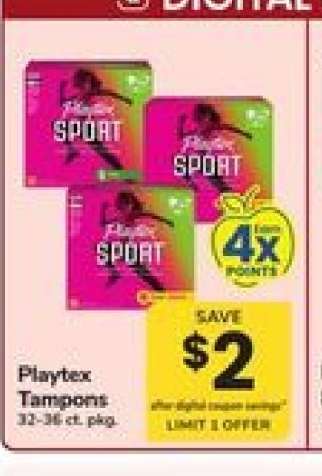 Playtex Tampons