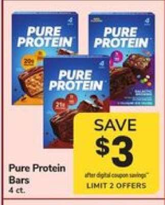 Pure Protein Bars*