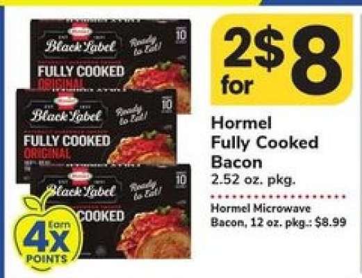 Hormel Fully Cooked Bacon