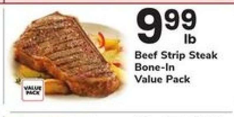 Beef Strip Steak Bone-In