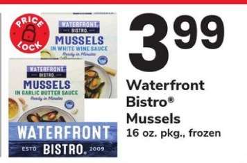 Waterfront Bistro Mussels