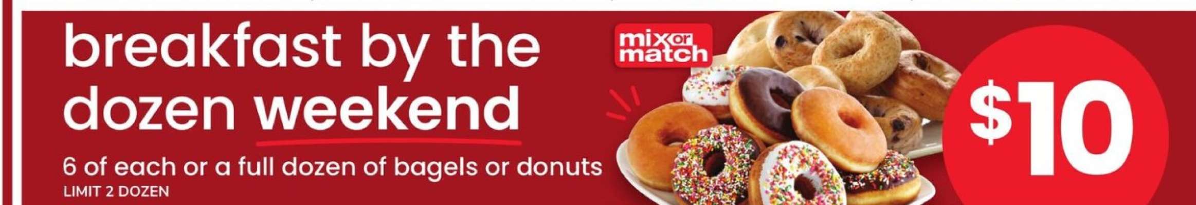 Breakfast by the Dozen Weekend