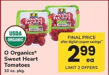 O Organics Sweet Heart Tomatoes