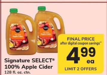 Signature SELECT 100% Apple Cider
