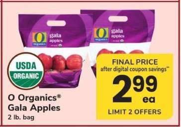 O Organics Gala Apples