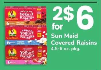 Sun Maid Covered Raisins