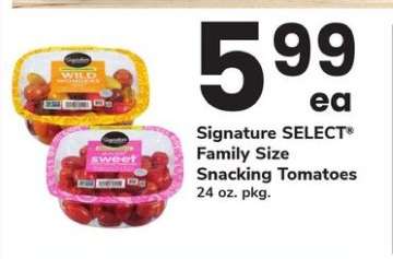 Signature SELECT Family Size Snacking Tomatoes
