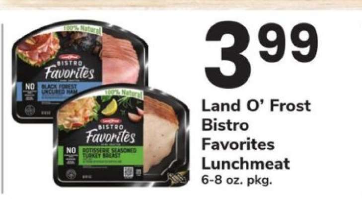 Land O'Frost Bistro Favorites Lunchmeat