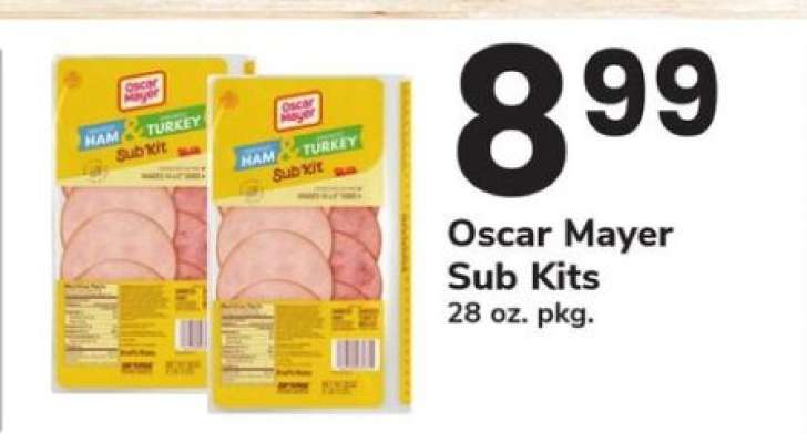 Oscar Mayer Sub Kits
