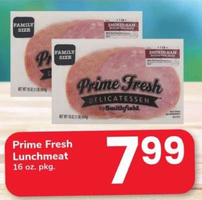 Prime Fresh Lunchmeat