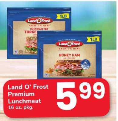 Land O'Frost Premium Lunchmeat