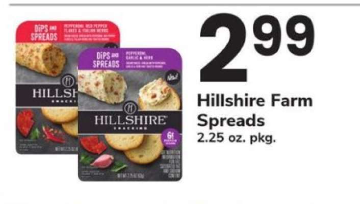 Hillshire Farm Spreads