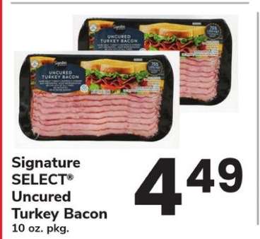 Signature SELECT Uncured Turkey Bacon