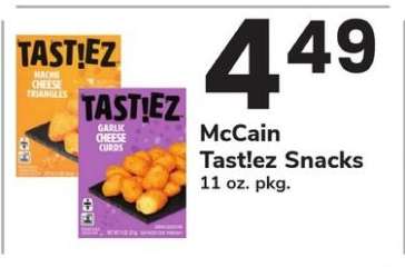 McCain Tast!ez Snacks