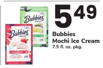 Bubbies Mochi Ice Cream