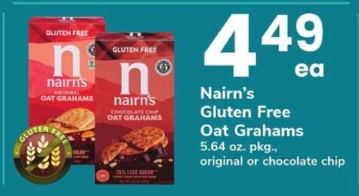 Nairn's Gluten Free Oat Grahams