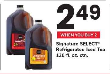 Signature SELECT Refrigerated Iced Tea