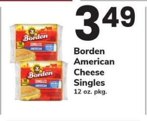 Borden American Cheese Singles