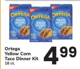 Ortega Yellow Corn Taco Dinner Kit