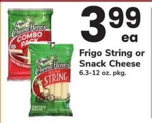 Frigo String or Snack Cheese
