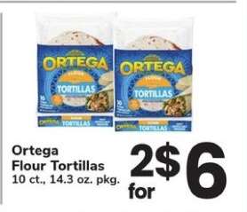 Ortega Flour Tortillas