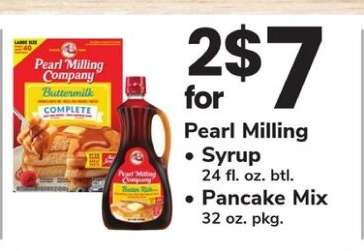 Pearl Milling Company Syrup & Pancake Mix