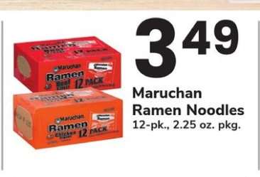 Maruchan Ramen Noodles