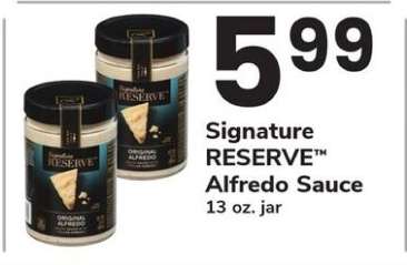 Signature RESERVE Alfredo Sauce
