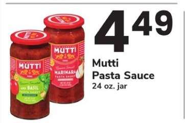 Mutti Pasta Sauce