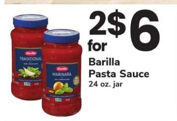 Barilla Pasta Sauce