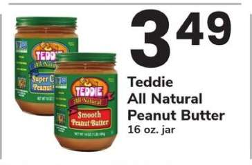 Teddie All Natural Peanut Butter