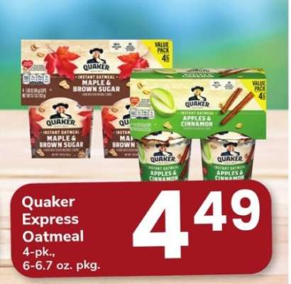 Quaker Express Oatmeal