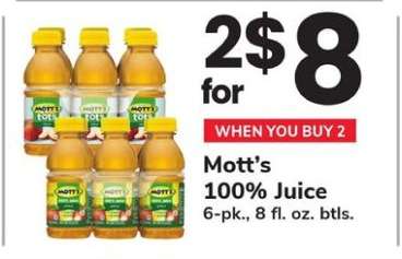 Mott's 100% Juice