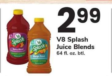 V8 Splash Juice Blends
