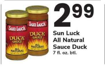 Sun Luck All Natural Sauce Duck