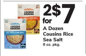 A Dozen Cousins Rice Sea Salt