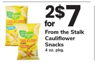 From the Ground Up Cauliflower Stalks