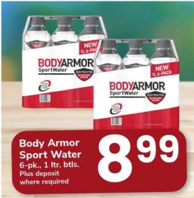 Body Armor Sport Water