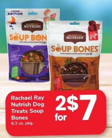 Rachael Ray Nutrish Dog Treats Soup Bones