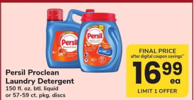 Persil Proclean Laundry Detergent