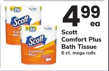 Scott Comfort Plus Bath Tissue