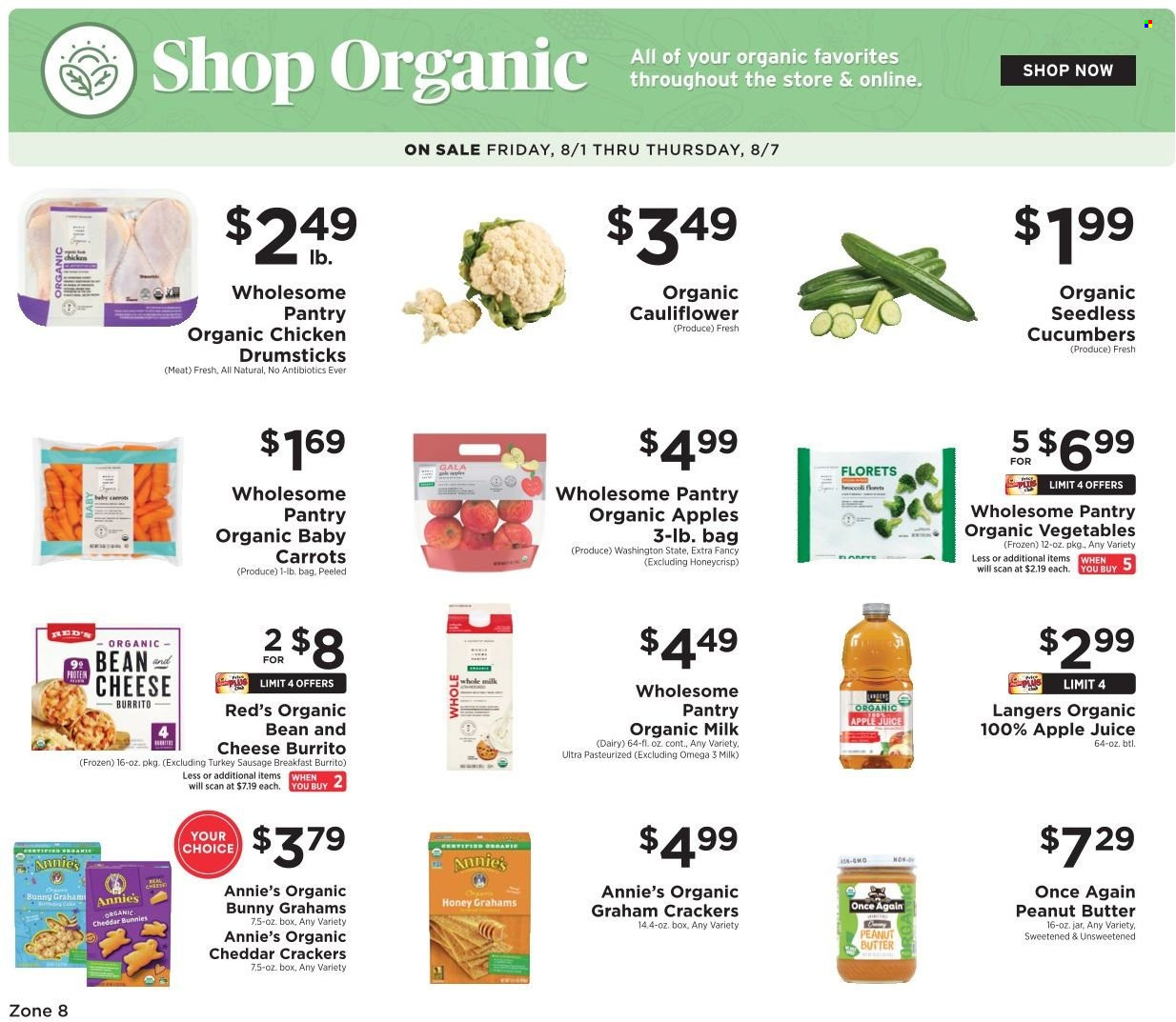 ShopRite ad - 08/01/2025 - 08/07/2025. Page 1